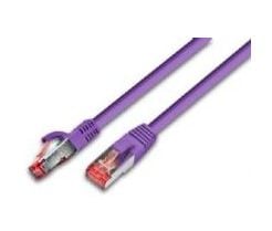 Wirewin S/FTP CAT6A 20.0m, 20 m, Cat6a, S/FTP (S-STP), RJ-45, RJ-45, Fiolett