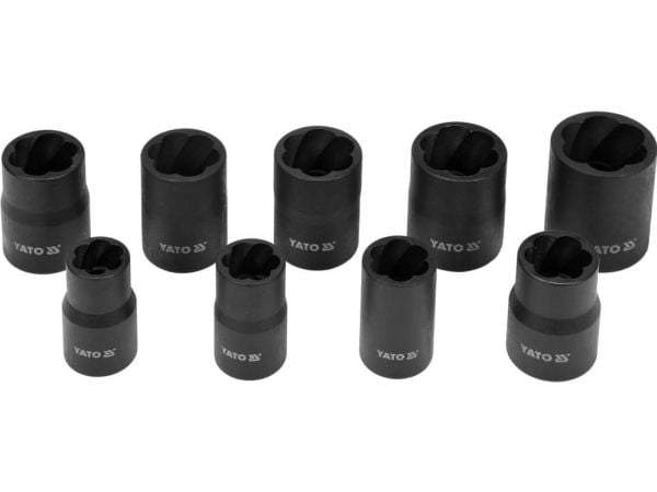 YATO 3/8" ruuvimeisselit 10 kpl 0603