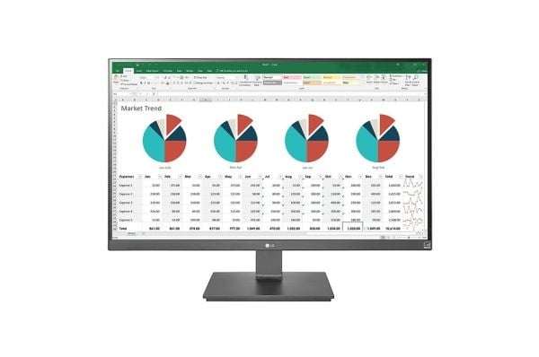 LG 27UK670P-B - LED-skjerm - 27" - 3840 x 2160 4K @ 60 Hz - AH-IPS - 300 cd/m² - 1000:1 - 5 ms - 2xHDMI, DisplayPort, USB-C - antrasittmørk