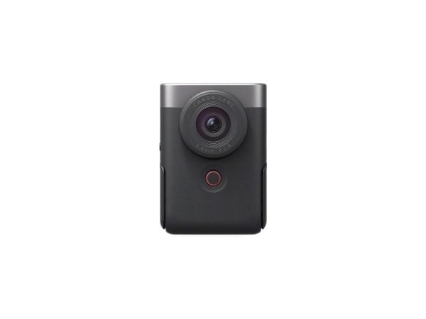 Canon PowerShot V10 - Advanced Vlogging Kit - digitalkamera - kompakt - 20.9 MP - 4K / 29.87 fps - Wi-Fi, Bluetooth - sølv