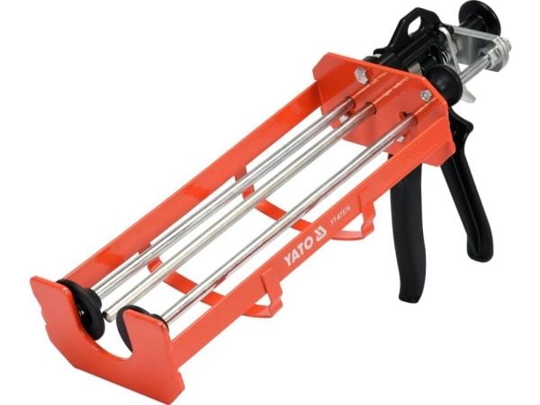 Yato YT-67574, Fugepistol, Sort, Oransje, Sølv, Stål, Aluminium, 800 ml, 1 stykker