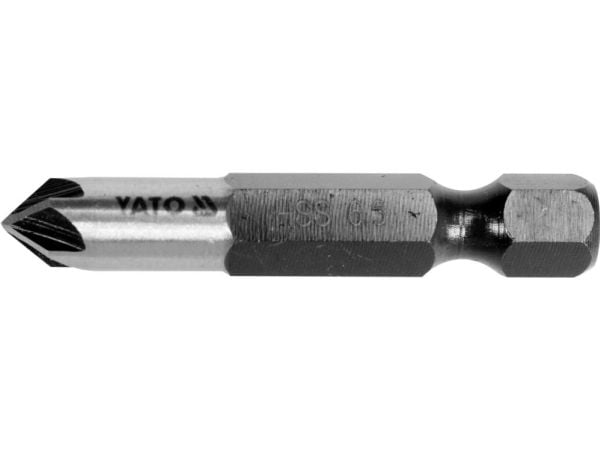 Yato YT-44721, Drill, Forsenkningsbor, 6,3 mm, 40 mm, Laminat, Metall, Tre, 45°