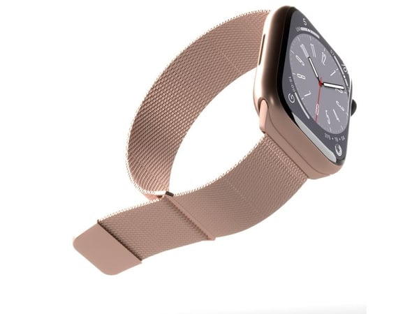 Puro Milanese magnetbånd - rustfritt stålbånd for Apple Watch 38/40/41 mm (rose gull)