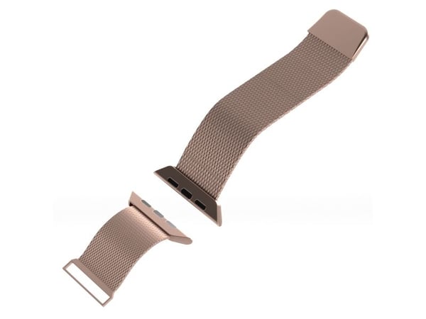 Puro Milanese magnetbånd - rustfritt stålbånd for Apple Watch 38/40/41 mm (rose gull)