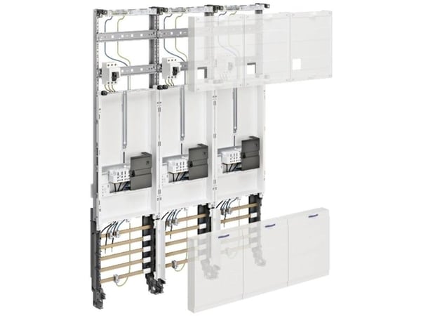 Komplett fält 3ZP univ.Z H1050 mm 3-fält utförande Hessen ZL34C4N (ZL34C4N)