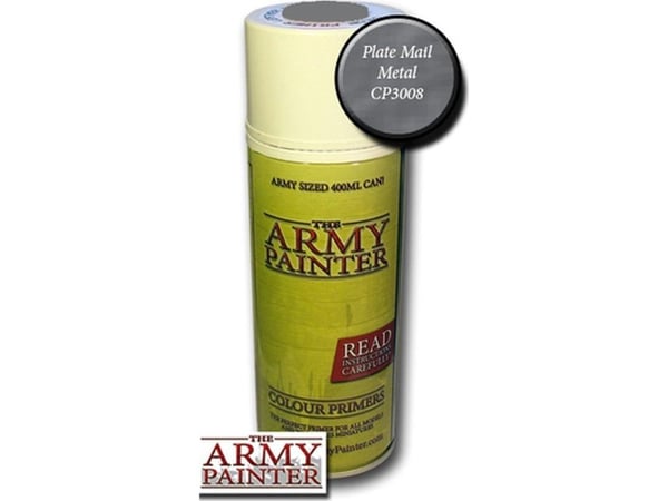 Army Painter Colour Primer - Plate Mail Metal