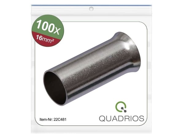Quadrios 22C481 kabelskor 16 mm² oisolerade 100 st
