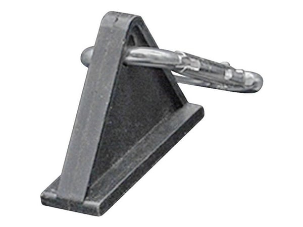 TRU COMPONENTS Päätyliitäntälevy 3030 TC-10493216 Pidike Muovi , Galvaniseret stål 1 stk