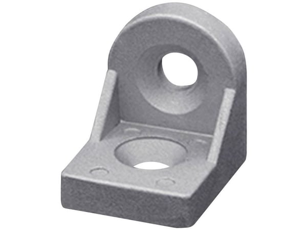 TRU COMPONENTS Kulmakannatin 3030 TC-10493212 Liitin 90° Alumiini 1 kpl