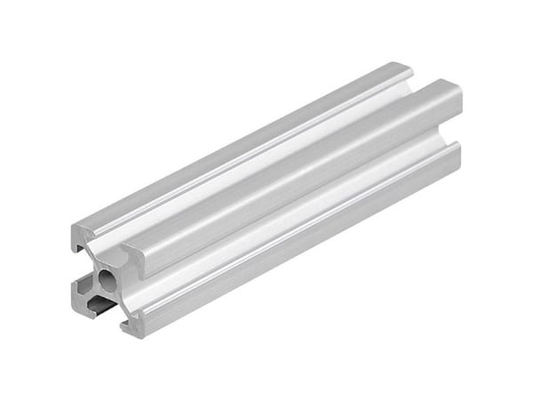 TRU COMPONENTS avsträvarprofil i aluminium eloxerad silver 1000 x 20 x 20 mm 1 st