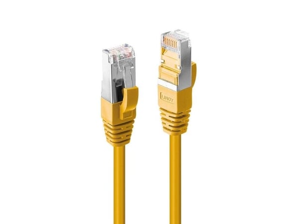 Lindy 45982, 2 m, Cat6, S/FTP (S-STP), RJ-45, RJ-45, Keltainen