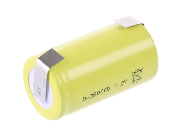 Mexcel D5000B spesialbatteri R20 (D) U-lader, flat-top NiCd 1,2 V 5000 mAh 1 stk