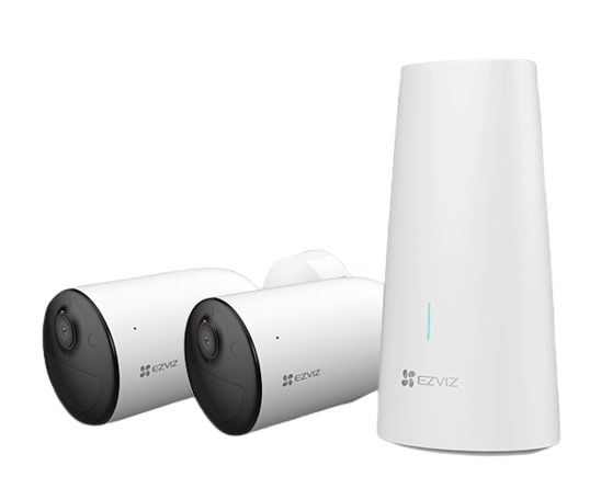 EZVIZ HB3-B2, IP-säkerhetskamera, Utomhus, Kabel & Trådlös, Vägg, Vit, Låda