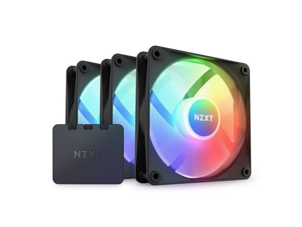NZXT F Series F120 RGB - Innsats med vifte - 120 mm - matt svart
