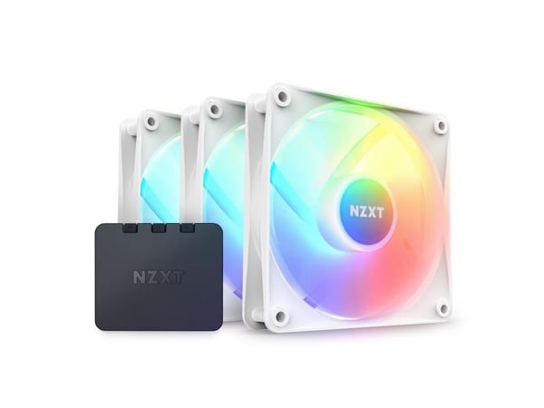 NZXT F Series F120 RGB Core - Kabinettvifte - 120 mm - hvit