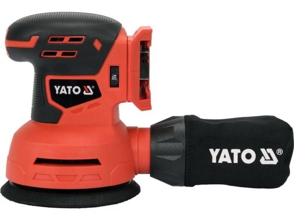 YATO SZLIFIERKA MIMOŚRODOWA 18V 125mm BEZ AKUMULATORA I ŁADOWARKI - SOLO