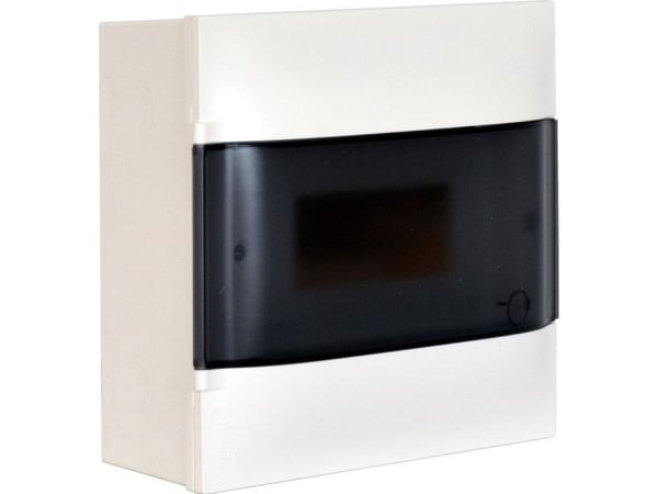 Legrand Practibox S modulaarinen jakokeskus 134218 pinta-asennettava 1x8 moduulia IP40 kirkas ovi Legrand Practibox S modulaarinen jakokeskus 134218 pinta-asennettava 1x8 moduulia IP40 kirkas ovi