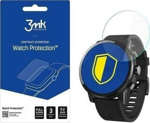 3MK FOLIA ARC WATCH for Xiaomi Amazfit Stratos Plus (fullskjerm)