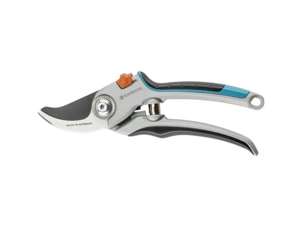 Gardena 08906-20, Forbigang, Aluminium, Sort, Blå, Grå, Rustfritt stål, Svart/rustfritt stål, CE