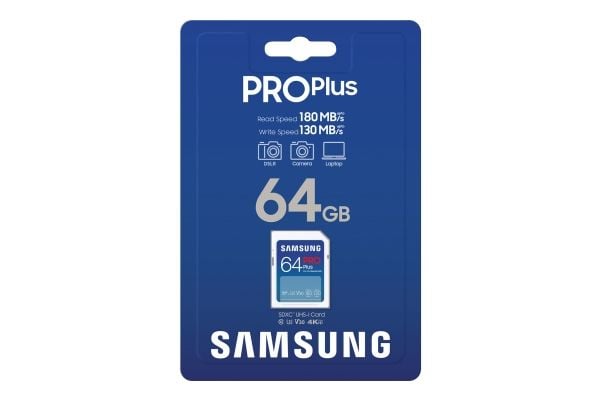 Samsung MB-SD64S/EU 64GB SD Class 3 UHS-I 180MB/s 130MB/s