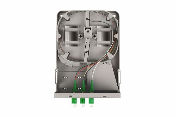 Fttx Spleißbox, 3 x LC/APC Duplex