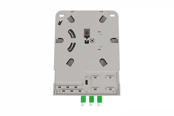 Fttx Spleißbox, 3 x LC/APC Duplex