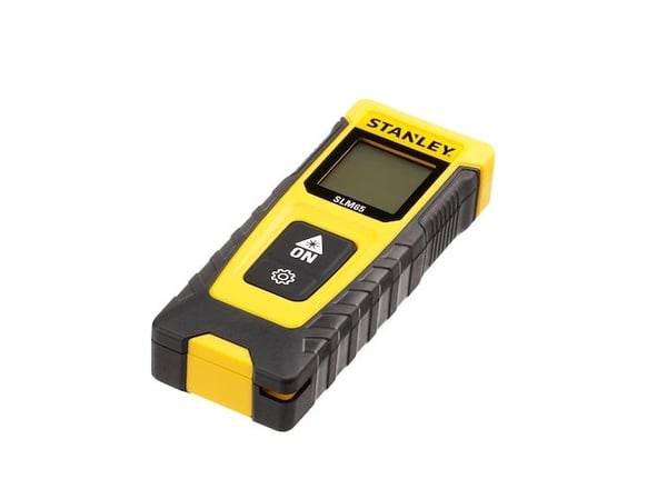 Stanley SLM65, Avståndslasermätare, Matarfack, m, Svart, Gul, Digital, LCD, 20 m