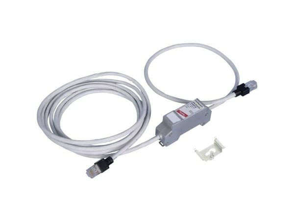 DEHN DPA M CAT6 RJ45S 48, 48 V, 1 A, Grå, IP20, Nettverk, 244 g