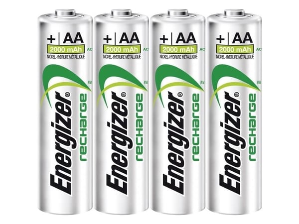 Energizer Recharge Power Plus - Batteri 4 x AA-type - NiMH - (ladbare) - 2000 mAh