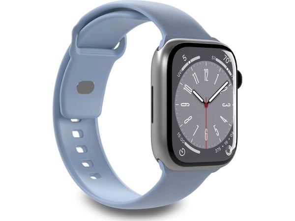 Puro ICON - Klokkestropp for smart armbåndsur - størrelse S/M og M/L - pulverblå - for Apple Watch Hermès Series 9, SE 3, Series 10, Series 11, Ser...