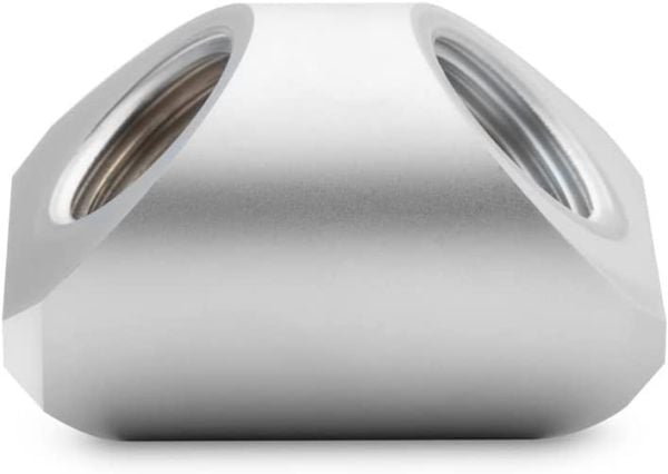 EK-Quantum Torque Static FF 90° - Satin Titanium, Verbindung
