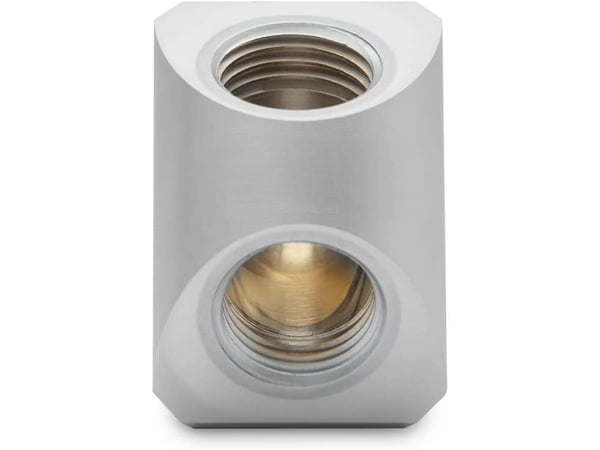 EK-Quantum Torque Static FF 90° - Satin Titanium, Verbindung