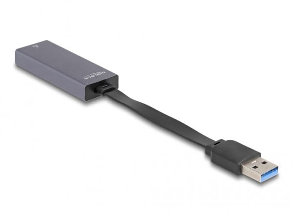 Delock - Nettverksadapter - USB 3.0 - 2.5GBase-T x 1 - antrasitt