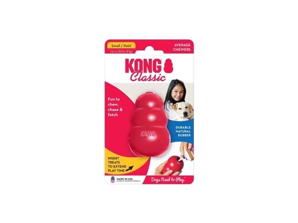 Kong Classic Aktiveringsleksak För Hund Röd S