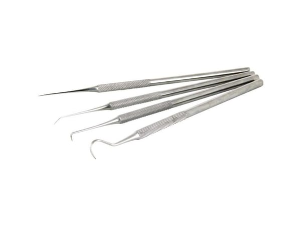 Ideal-tek K4MPTSP, Testausanturi, Ruostumaton teräs, Ruostumaton teräs, 4 kpl, RoHS, 19 cm