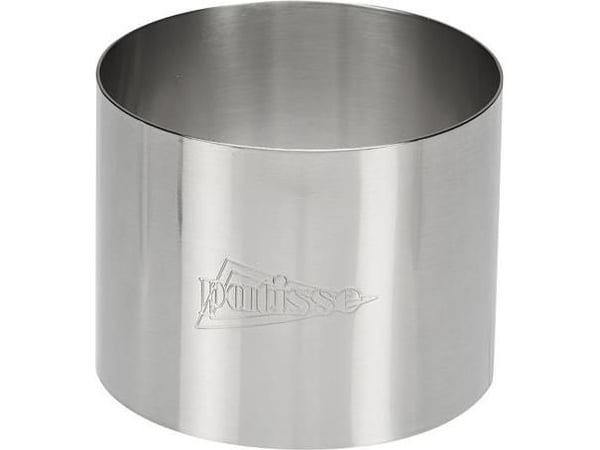 Patisse utstickarring för avskärning 7 x 5,5 cm rostfritt stål silver