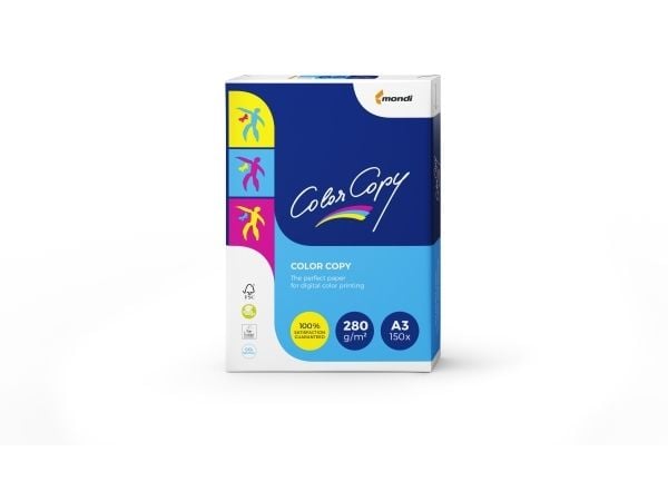 Mondi EA92, Kopiointi, A3 (297x420 mm), 150 arkkia, 280 g/m², GreenRange, ISO 9706, EU Ecolabel, Forest Stewardship Council (FSC)