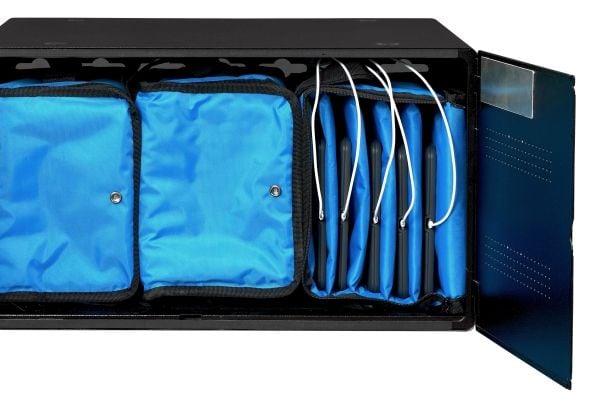Leba NoteBag NB2-5T-BLU-UC-SC, Organisatoretui for bærbar enhet, Blå, Bord, 23 cm, 2,5 cm, 27 cm