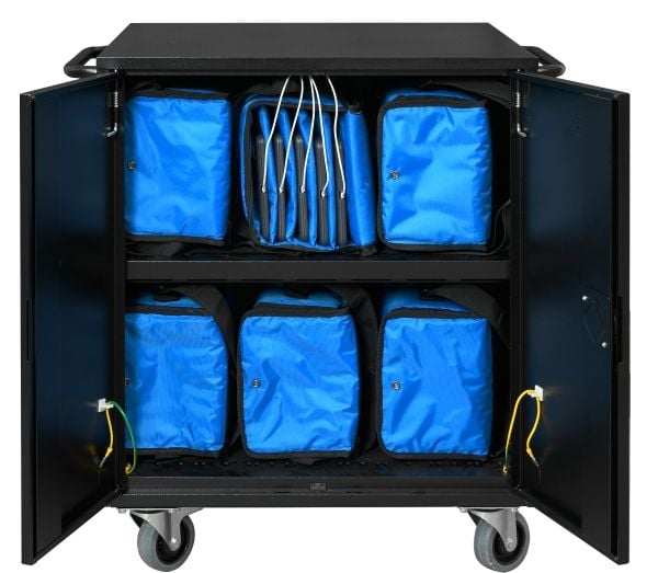 Leba NoteBag NB2-5T-BLU-UC-SC, Organisatoretui for bærbar enhet, Blå, Bord, 23 cm, 2,5 cm, 27 cm