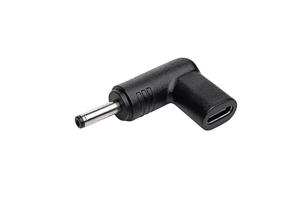 Akyga AK-ND-C05, USB-C, 3.5 x 1.35 mm, Sort