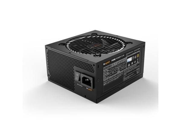 be quiet! Pure Power 12 M 1200W - Strømforsyning (intern) - ATX12V 3.0/ EPS12V 2.92 - 80 PLUS Gold - AC 110-240 V - 1200 watt - aktiv PFC - Europa ...