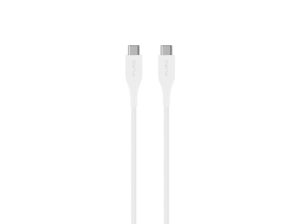 PURO CUSBCUSBC2MTWHI, 2 m, USB C, USB C, USB 2.0, Valkoinen