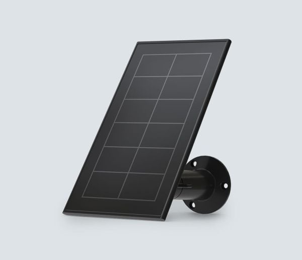 Arlo - Solpanel (veggmonterbar) - svart - for Arlo Pro 3, Pro 4, Ultra 4K