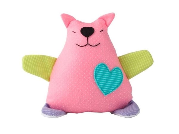 STNUX Huggable Mela katt med hjerte