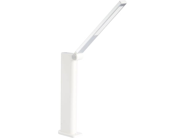 Philips Funksjonell Amber-skrivebordslampe, Hvit, Metall, Soverom, Stue, Kontor, Tidsriktig, IP20, III