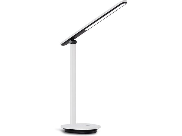 Philips Funksjonell Ivory-skrivebordslampe, Hvit, Metall, Soverom, Stue, Kontor, Tidsriktig, IP20, III