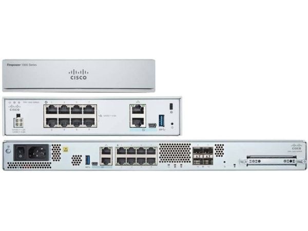 Cisco FirePOWER 1120 ASA - Firewall - 1U - kan monteras i rack