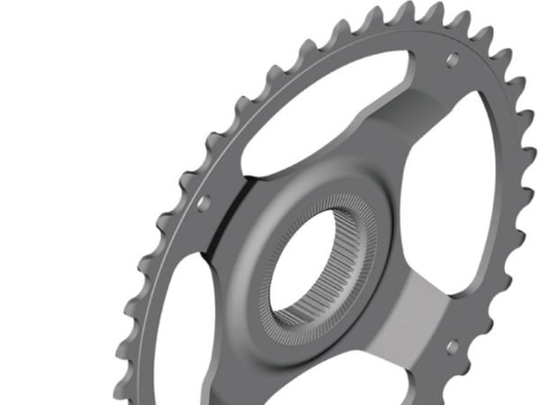 Shimano FC-E6100 38T krankdrev foran, direkte montering