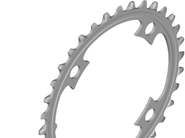 Shimano 34T fremre tannhjul, BCD 104 mm