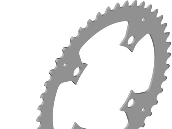 Shimano 44T forhjul, BCD 104 mm